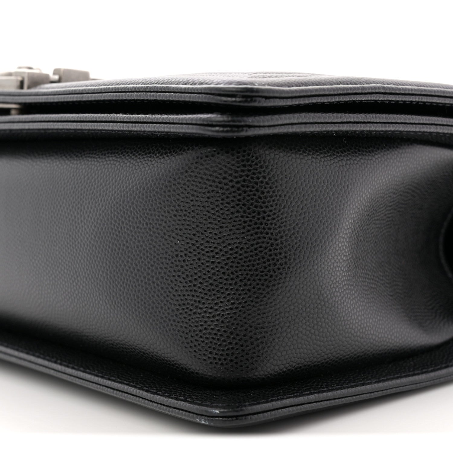 Chanel Caviar Quilted Medium Boy Flap Black 10 of 11