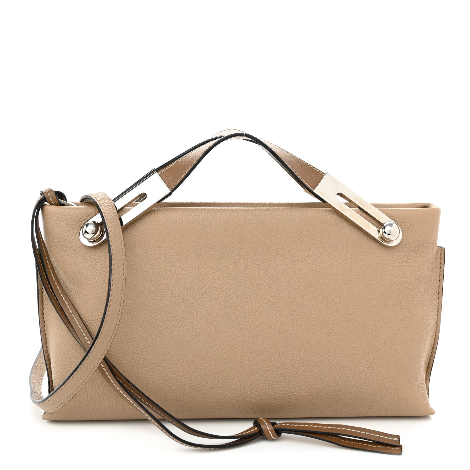 Loewe Grained Calfskin Small Missy Bag Sand 1 of 9