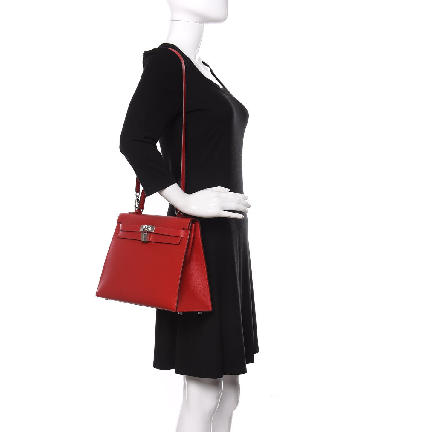 Epsom Kelly Sellier 32 Rouge Casaque