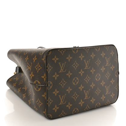 Louis Vuitton Monogram Neonoe MM Black 4 of 9