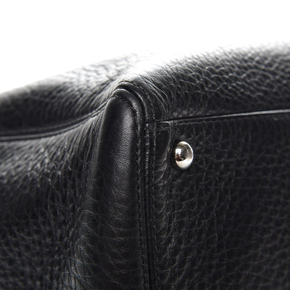 Chanel Deerskin Cerf Executive Shopper Tote Black 8 of 8