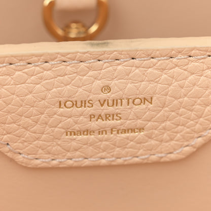 Louis Vuitton Taurillon Wild At Heart Capucines MM Creme Multicolor 6 of 10