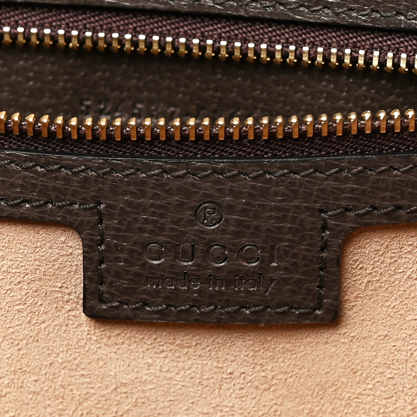 GG Supreme Monogram Web Medium Ophidia Tote Bag Brown