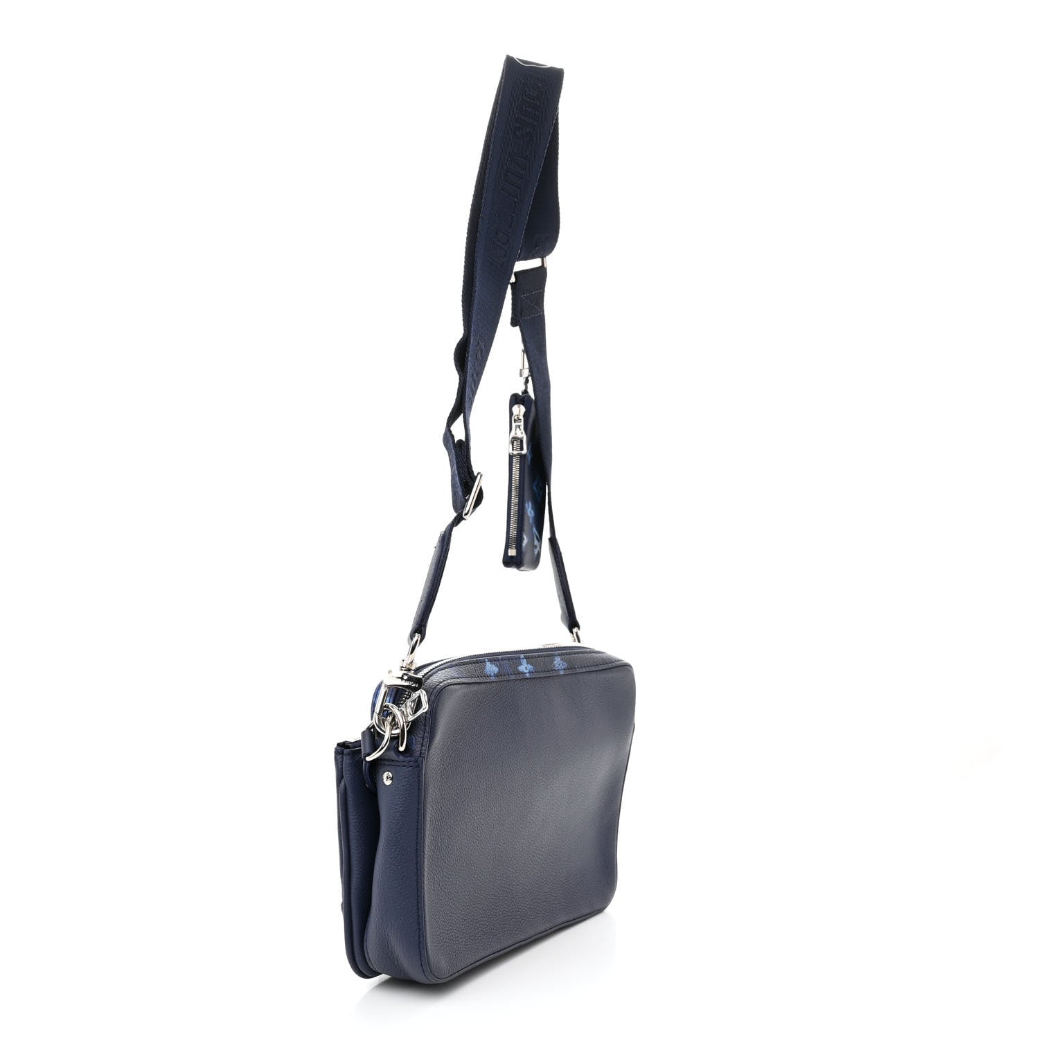 Louis Vuitton Monogram Ink Watercolor Trio Messenger Bag Blue 3 of 10