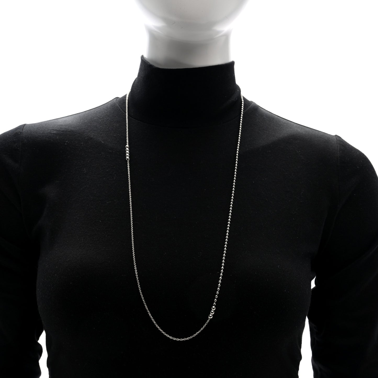 Sterling Silver Mixed Bead Necklace
