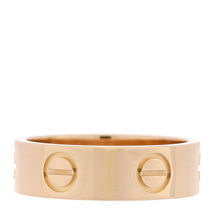 Cartier 18K Yellow Gold 5.5mm LOVE Ring 51 5.75 3 of 4