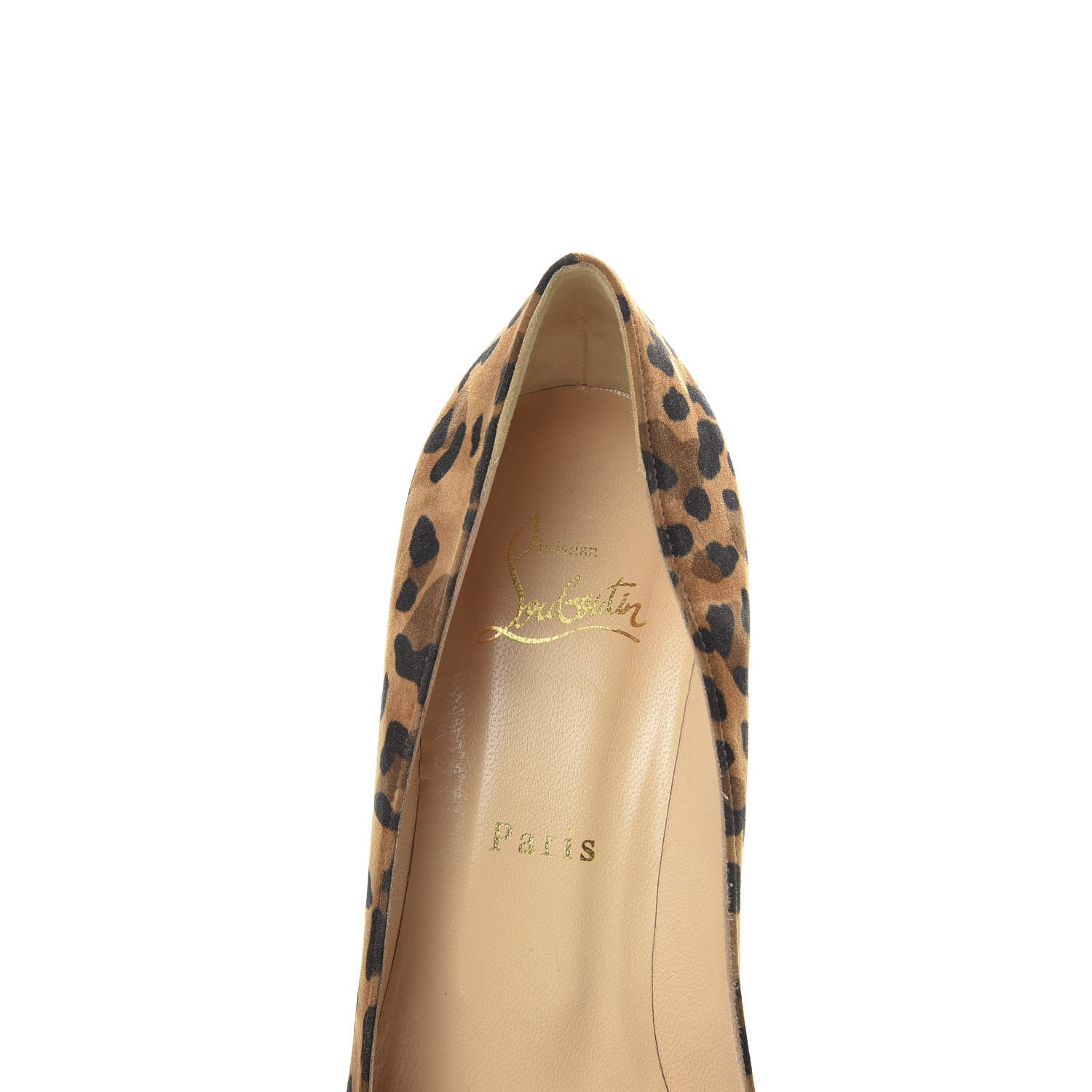 Christian Louboutin Veau Velours Clare 80 Pumps 38 Caramel 7 of 9