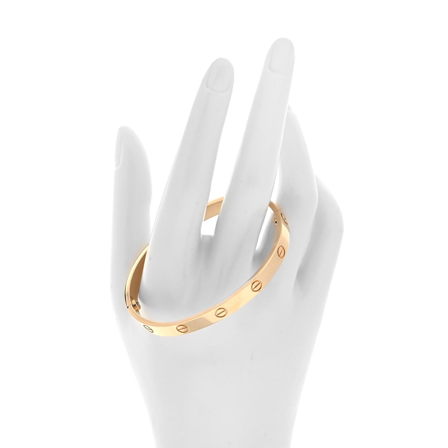 Cartier 18K Yellow Gold LOVE Bracelet 18 2 of 6