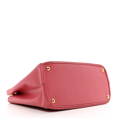Prada Saffiano Lux Medium Tote Peonia 4 of 12