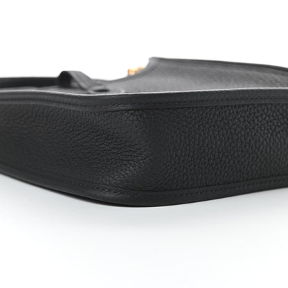 Hermes Taurillon Clemence Evelyne TPM Black 9 of 11