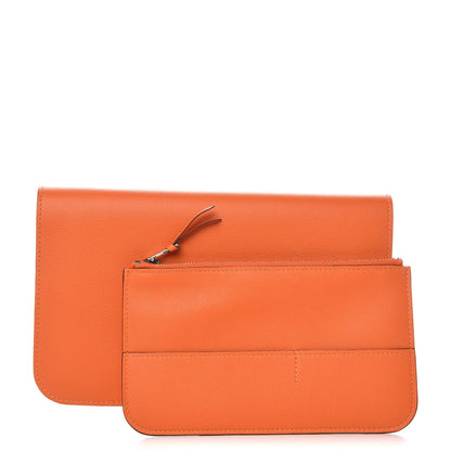 Hermes Swift Dogon Duo Wallet Orange 1 of 10