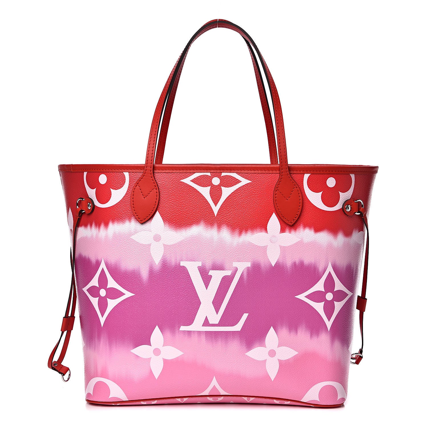 Louis Vuitton Monogram Escale Neverfull MM Rouge 1 of 11