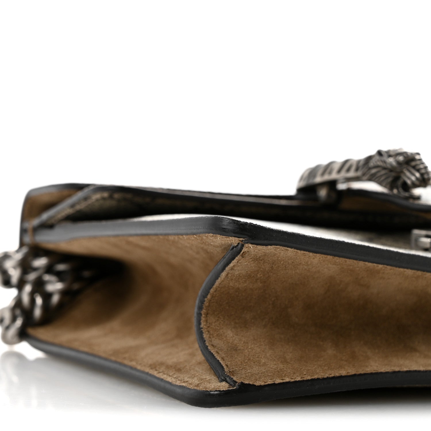 Gucci GG Supreme Monogram Mini Dionysus Shoulder Bag Taupe 9 of 11