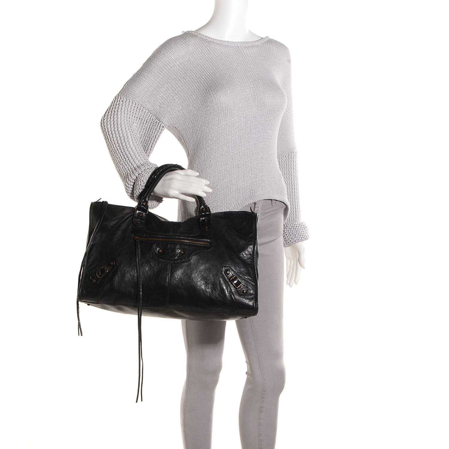 Balenciaga Chevre Classic Hardware Work Black 5 of 12