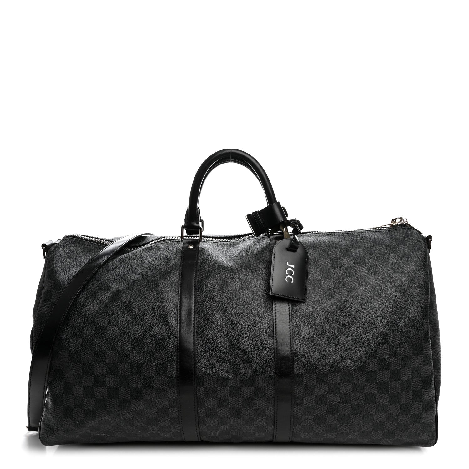 Louis Vuitton Damier Graphite Keepall Bandouliere 55 1 of 18