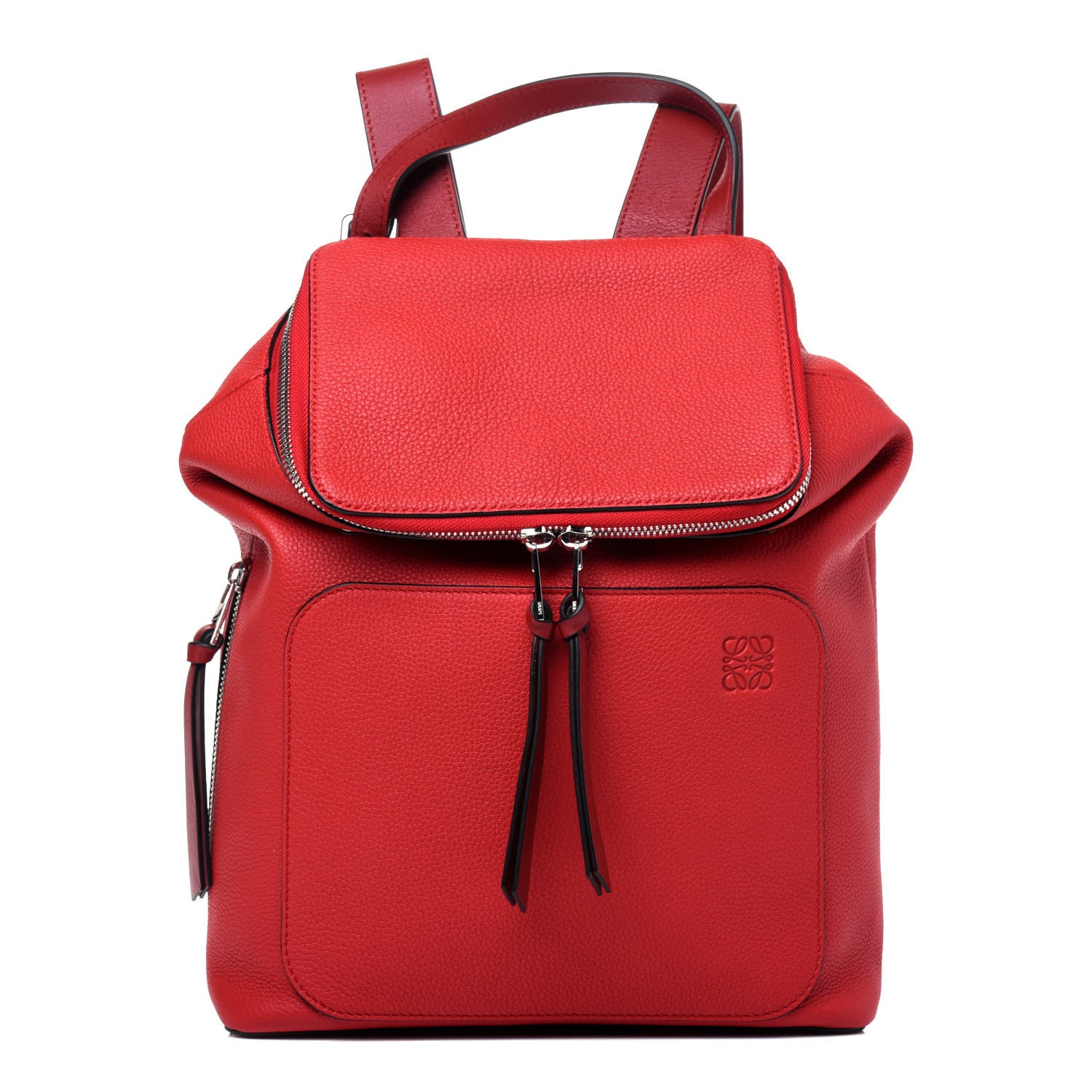 Loewe Calfskin Goya Backpack Scarlet 1 of 10