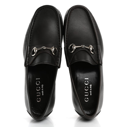 Gucci Calfskin Mens 1953 Horsebit Loafers 8 Marrone 2 of 11