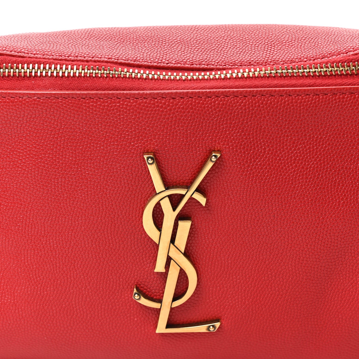 Grain De Poudre Monogram Belt Bag Rouge Eros