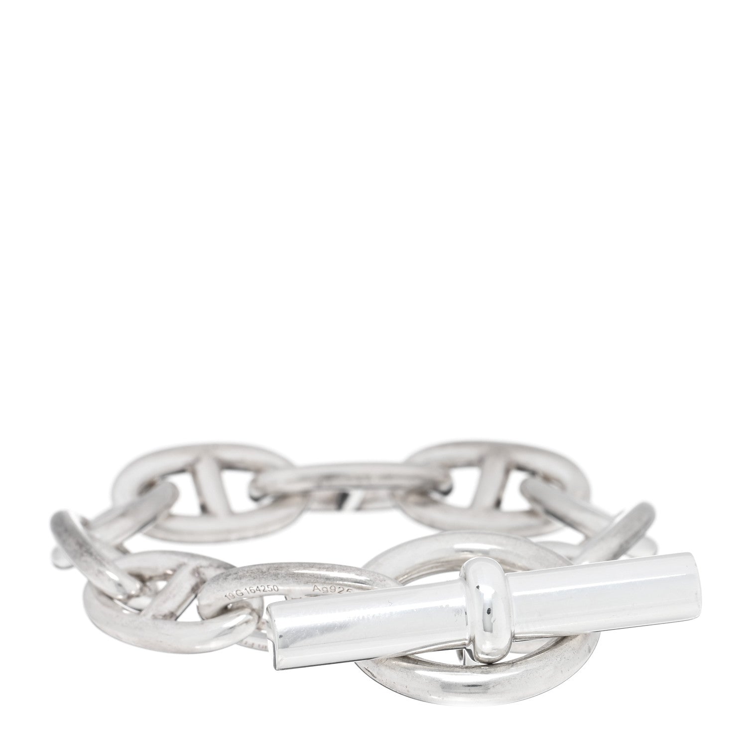 Hermes Sterling Silver PM Chaine D'Ancre Bracelet 2 of 4