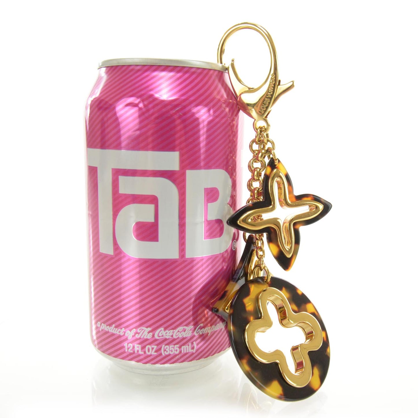 Insolence Bag Charm Ecaille