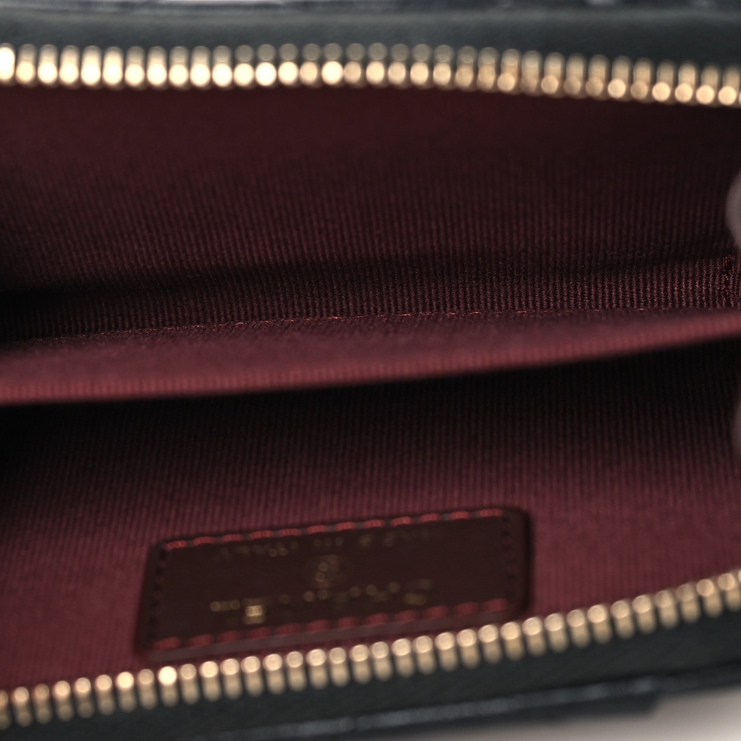 Chanel Caviar Quilted Zip Card Holder Black 5 of 8