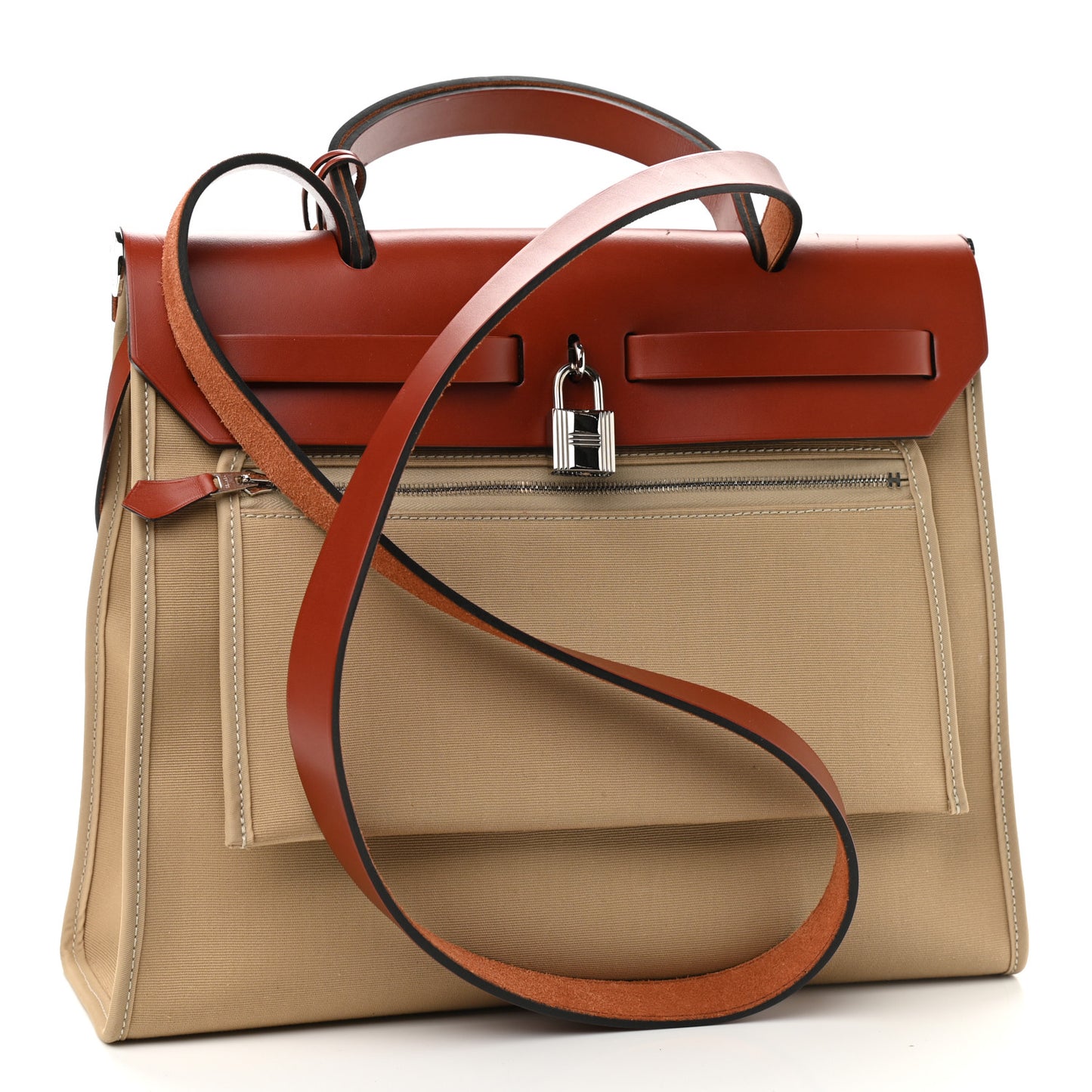 Vache Hunter Toile Officier Herbag Zip 31 PM Trench Cuivre