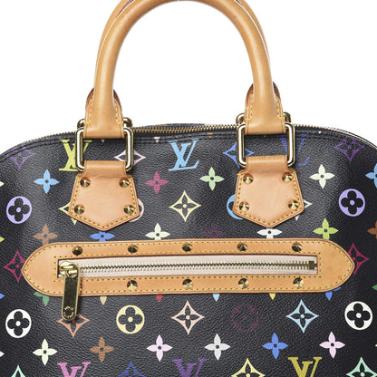 Louis Vuitton Monogram Multicolor Alma Black 10 of 10