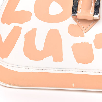 Louis Vuitton Graffiti Alma Horizontal Peach 14 of 17