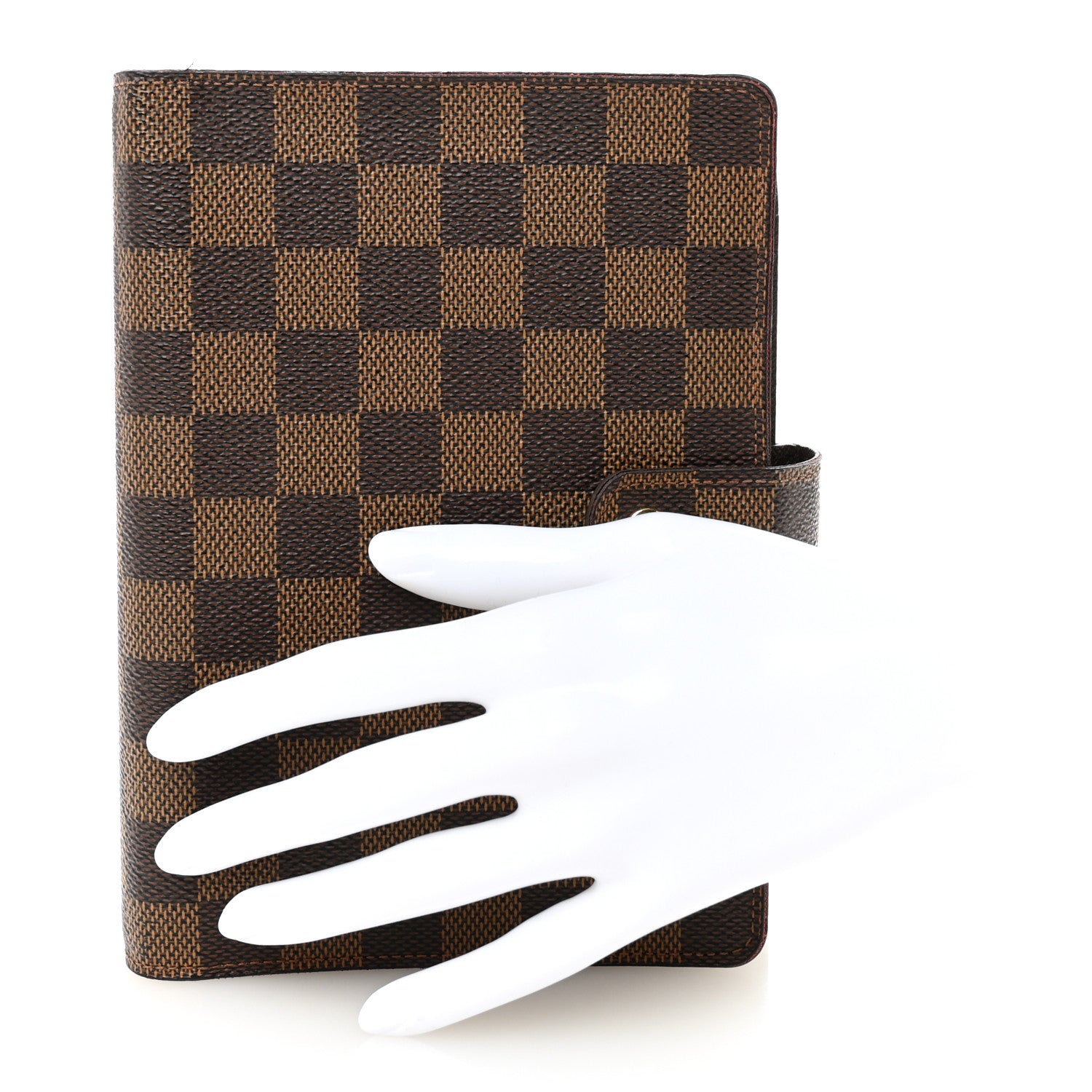 Louis Vuitton Damier Ebene Medium Ring Agenda Cover 2 of 6