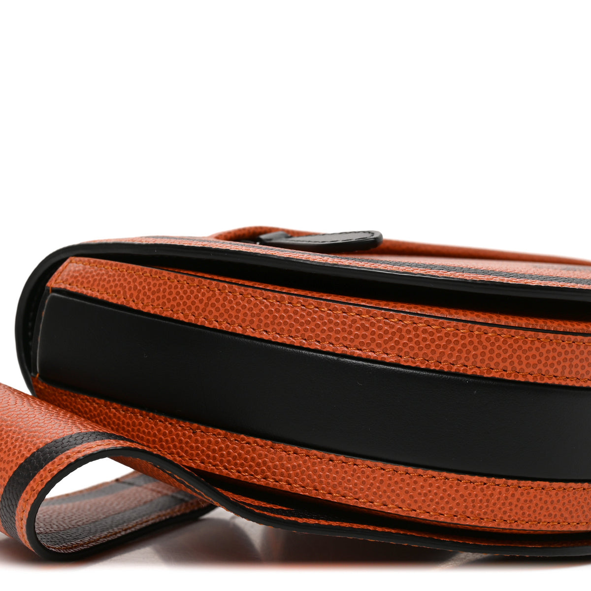 Calfskin Logo Small Olympia Bum Bag Earthy Orange