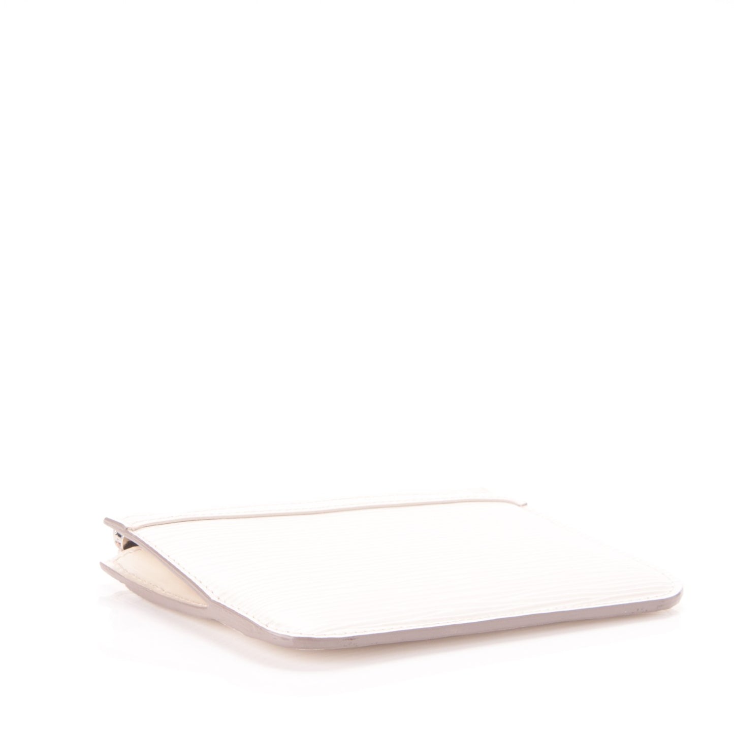 Epi Key Pouch Ivory