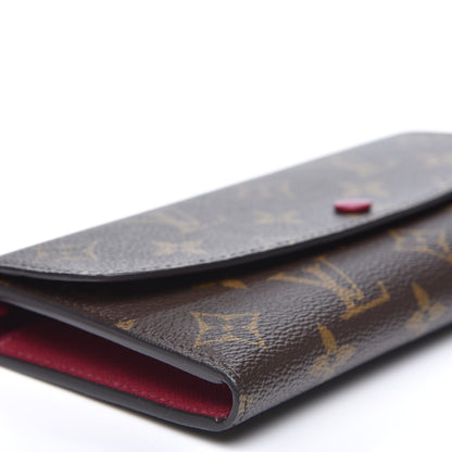 Louis Vuitton Monogram Emilie Wallet Fuchsia 7 of 10