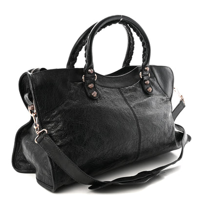 Balenciaga Agneau Giant 12 Rose Gold Hardware Part Time Black 3 of 10