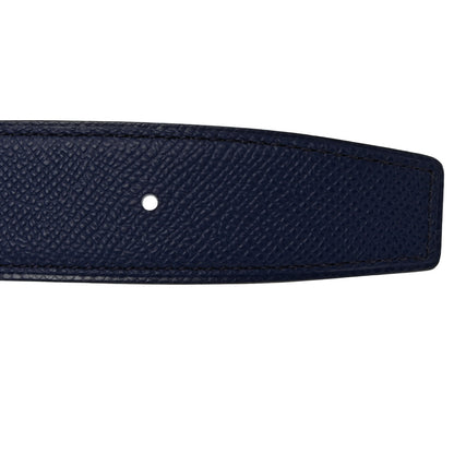 Hermes Epsom 32mm Belt Strap 85 Deep Blue Vert Bosphore 5 of 8