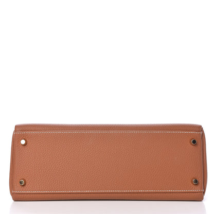 Hermes Togo Kelly Retourne 32 Gold 6 of 36