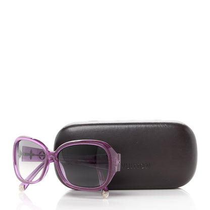 Louis Vuitton Obsession GM Z0642W Sunglasses Violet Glitter 8 of 8