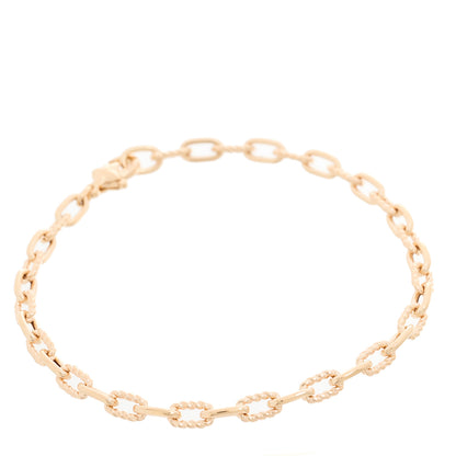 David Yurman 18K Rose Gold Madison 3mm Classic Chain Bracelet 1 of 3