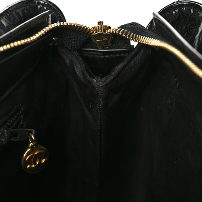 Chanel Patent Quilted Tote Black 12 of 12