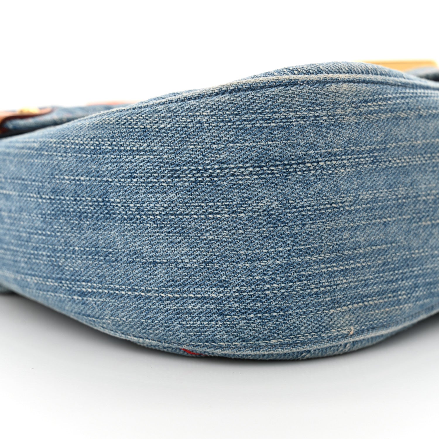 Louis Vuitton Denim New Wave Chain MM Blue 9 of 12