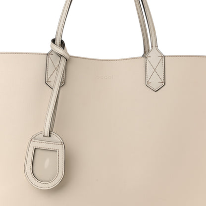 Gucci Calfskin GG Supreme Monogram Large Reversible Tote White 12 of 17
