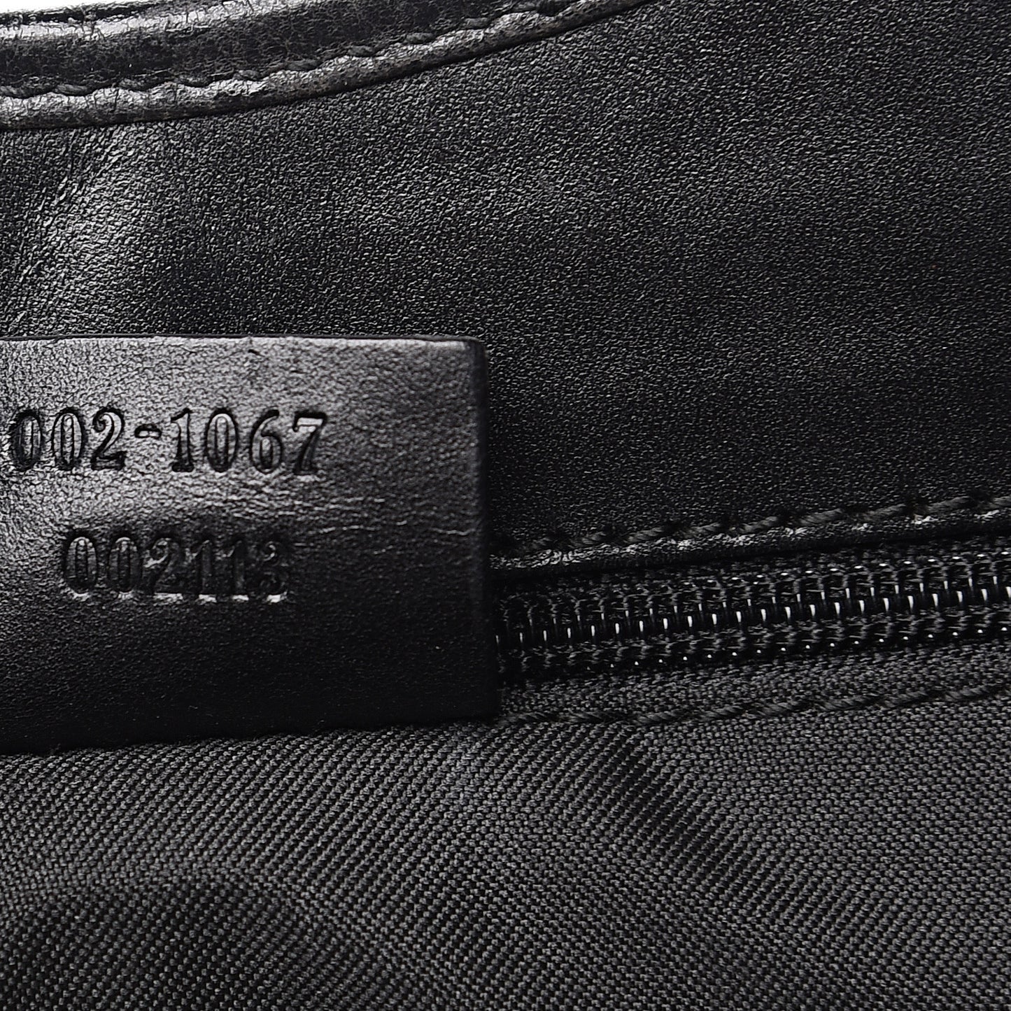 Monogram Jackie Shoulder Bag Black