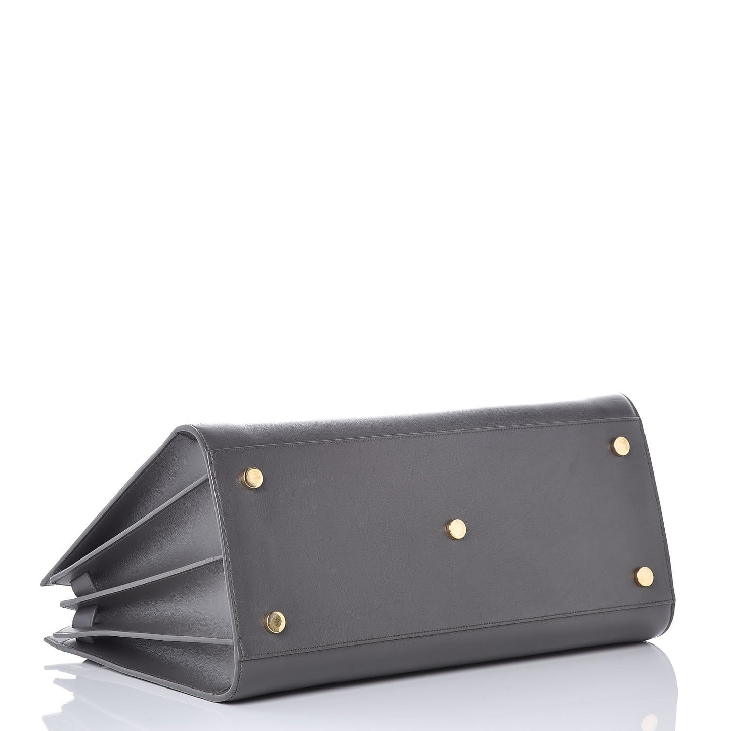 Calfskin Large Sac De Jour Carryall Fog