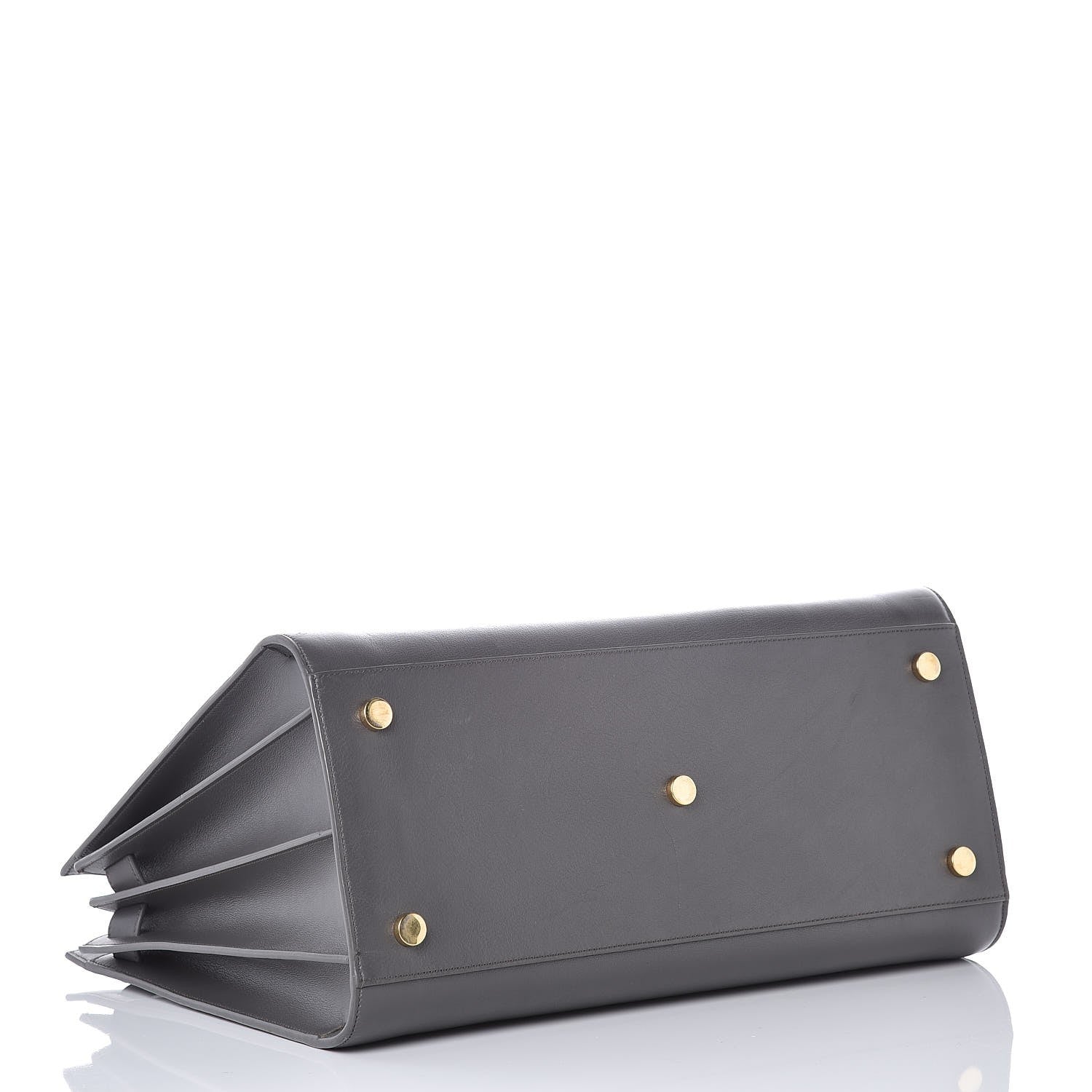 Saint Laurent Calfskin Large Sac De Jour Carryall Fog 4 of 7