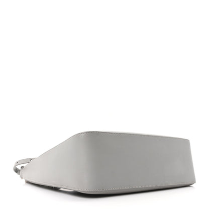 Givenchy Smooth Calfskin Small Moon Cut Out Shoulder Bag Grey 6 of 19