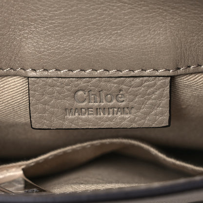 Chloe Suede Calfskin Mini Faye Backpack Motty Grey 6 of 10