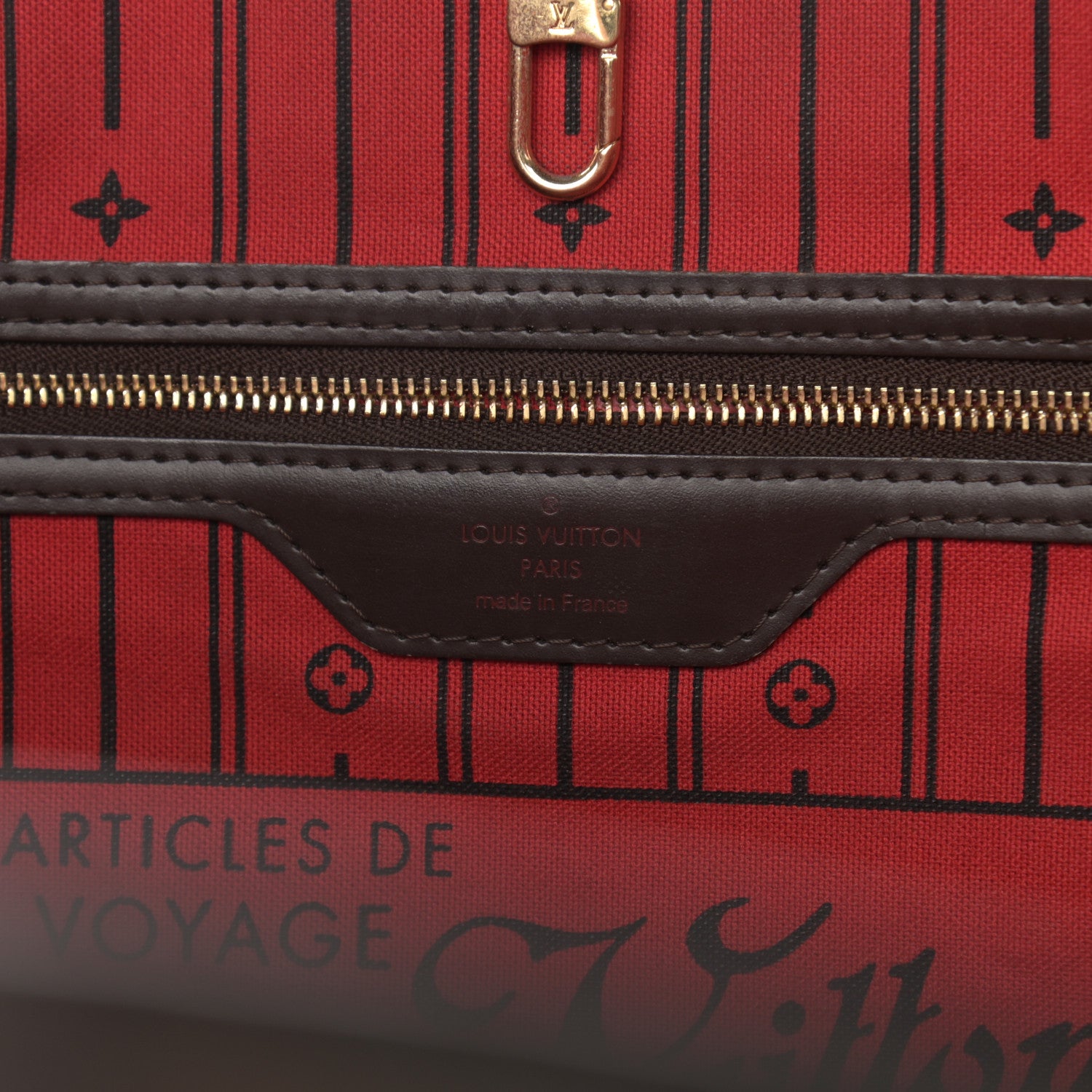 Louis Vuitton Damier Ebene Neverfull GM 6 of 19