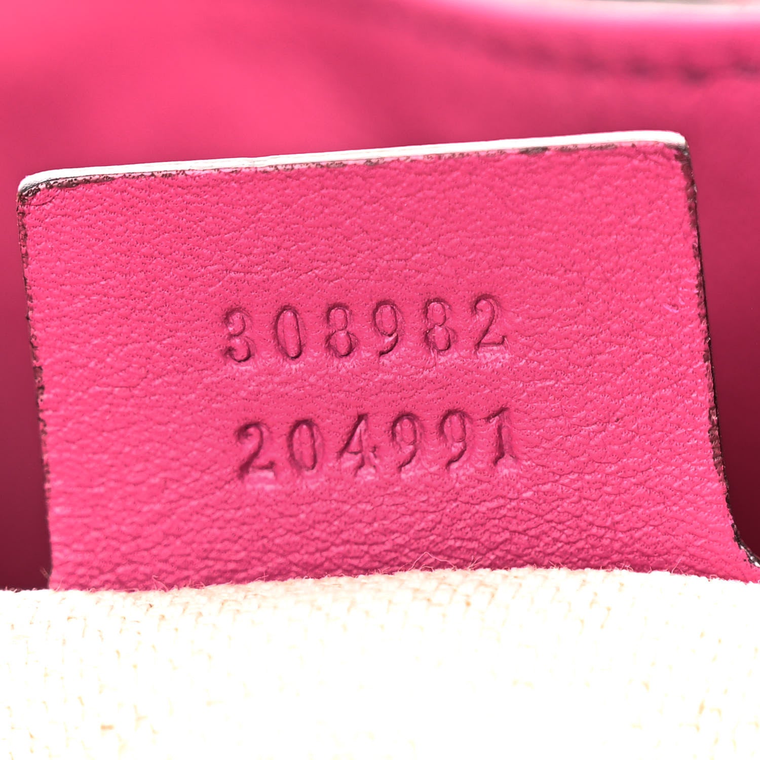 Gucci Vernice Naplack Medium Soho Chain Shoulder Bag Bright Bougainvillea 7 of 10