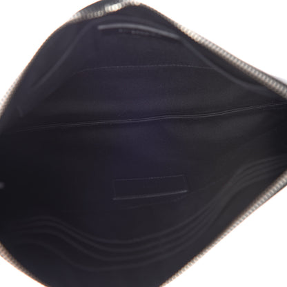 Saint Laurent Calfskin Star Rider iPad Pouch Black 7 of 11