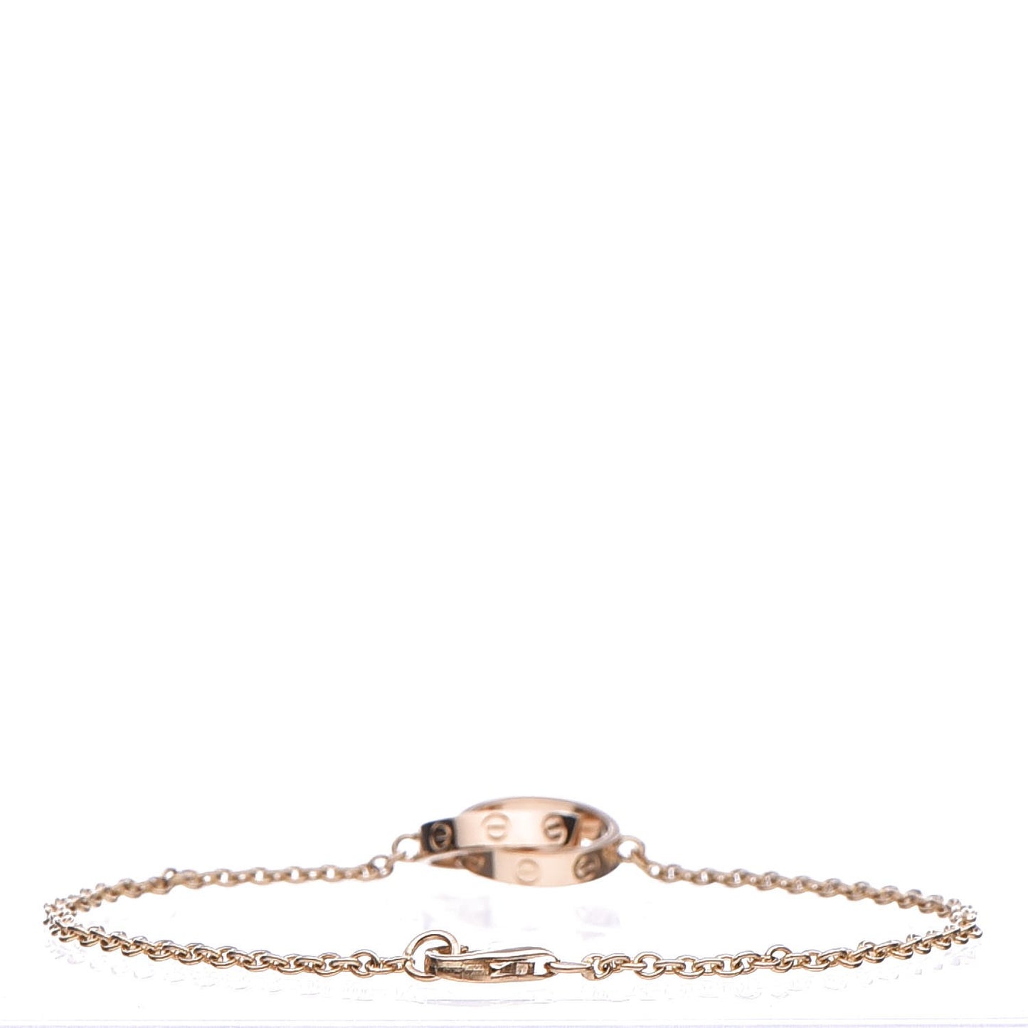 18K Yellow Gold Interlocking LOVE Bracelet