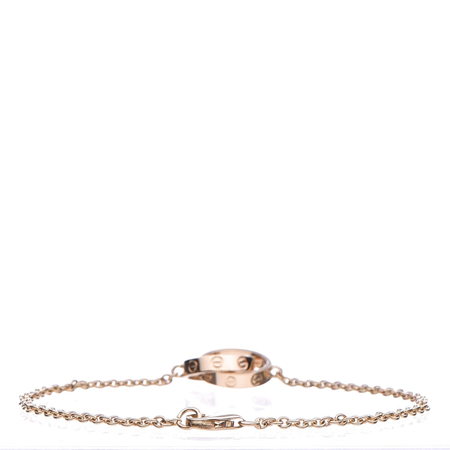 Cartier 18K Yellow Gold Interlocking LOVE Bracelet 3 of 8